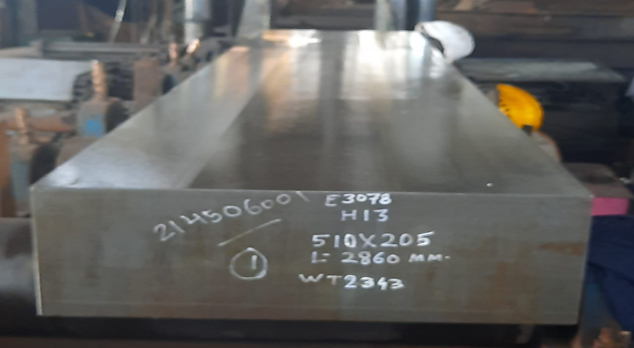 510x 205 mm-H13 Tool Steel